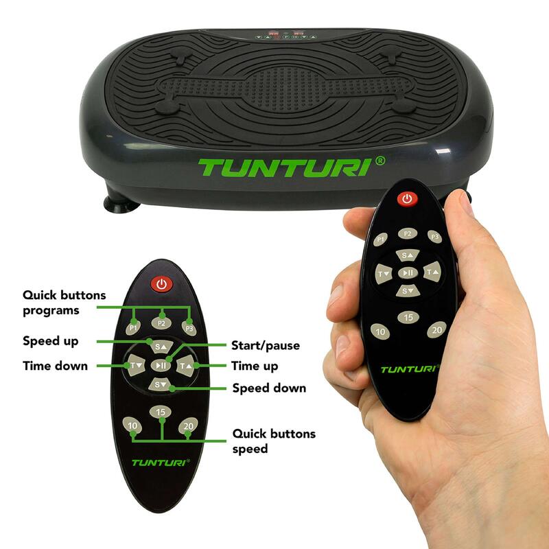 Platforma wibracyjna do ćwiczeń Tunturi Cardio Fit Vibration Plate V10