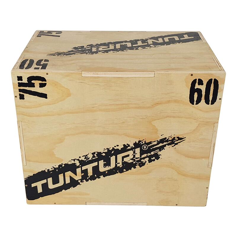 Caja de madera Tunturi Pliometría 50/60/75cm