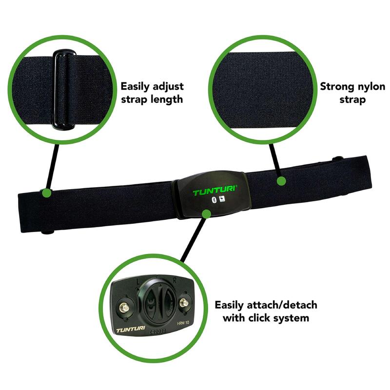 Ceinture de fréquence cardiaque numérique bluetooth / moniteur de fréquence