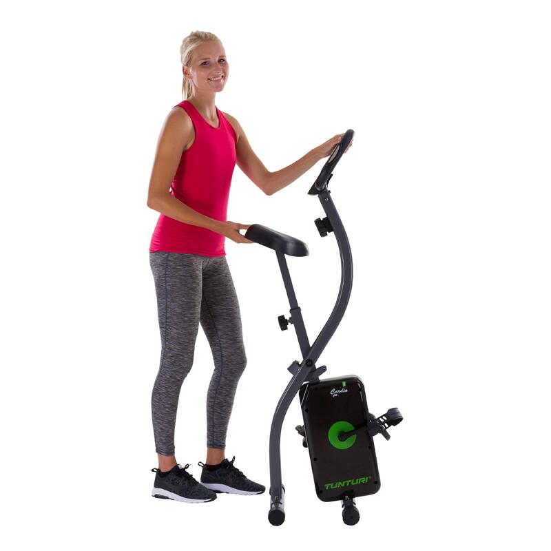 Cyclette - Pieghevole - 8 livelli di resistenza - Cycle trainer - Cardio Fit B20