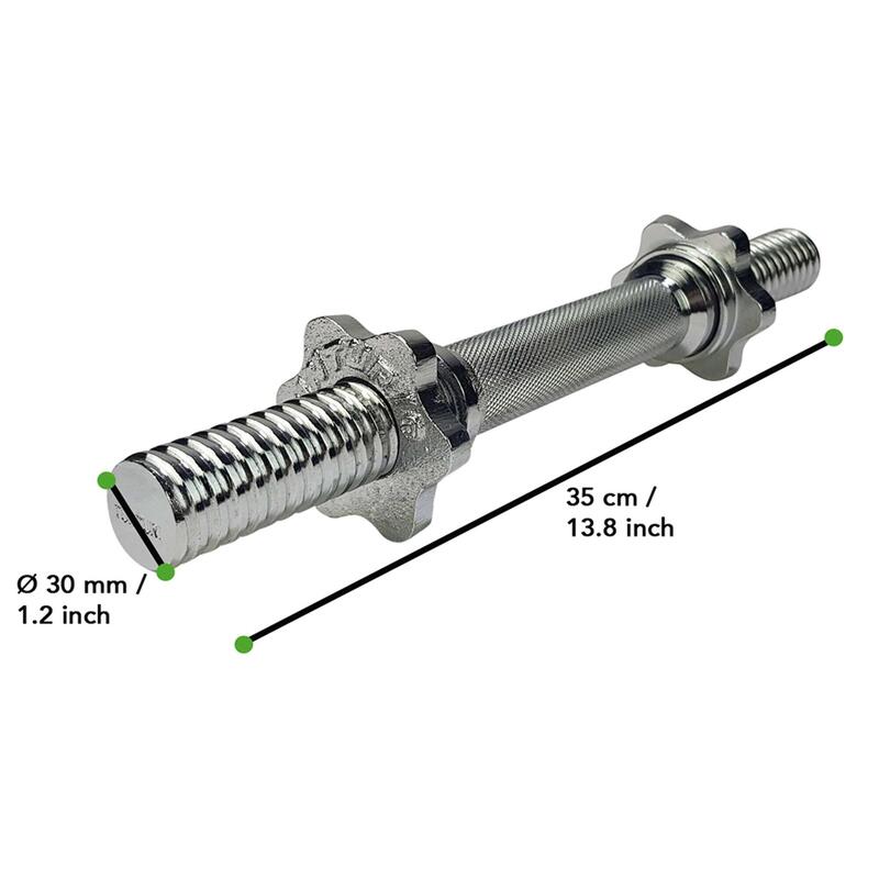 Haltères 20kg - 2 Barres