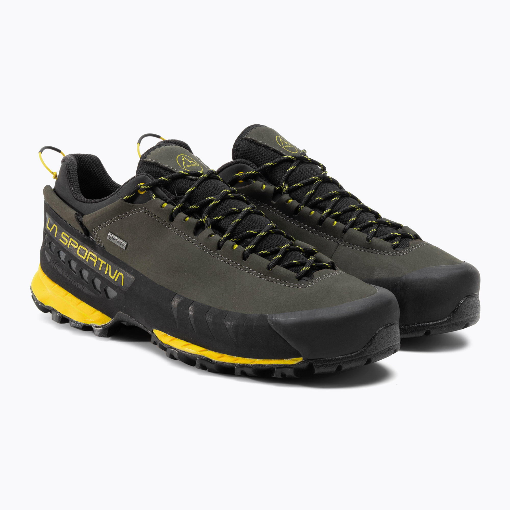 Zapatillas Senderismo Hombre - TX5 Low GTX - Carbon/Yellow 4/7