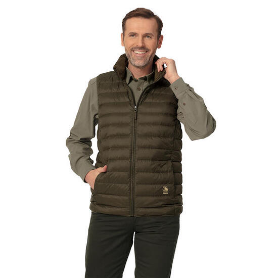 Gilet de chasse matelassé avec duvet 700 cuin - Homme