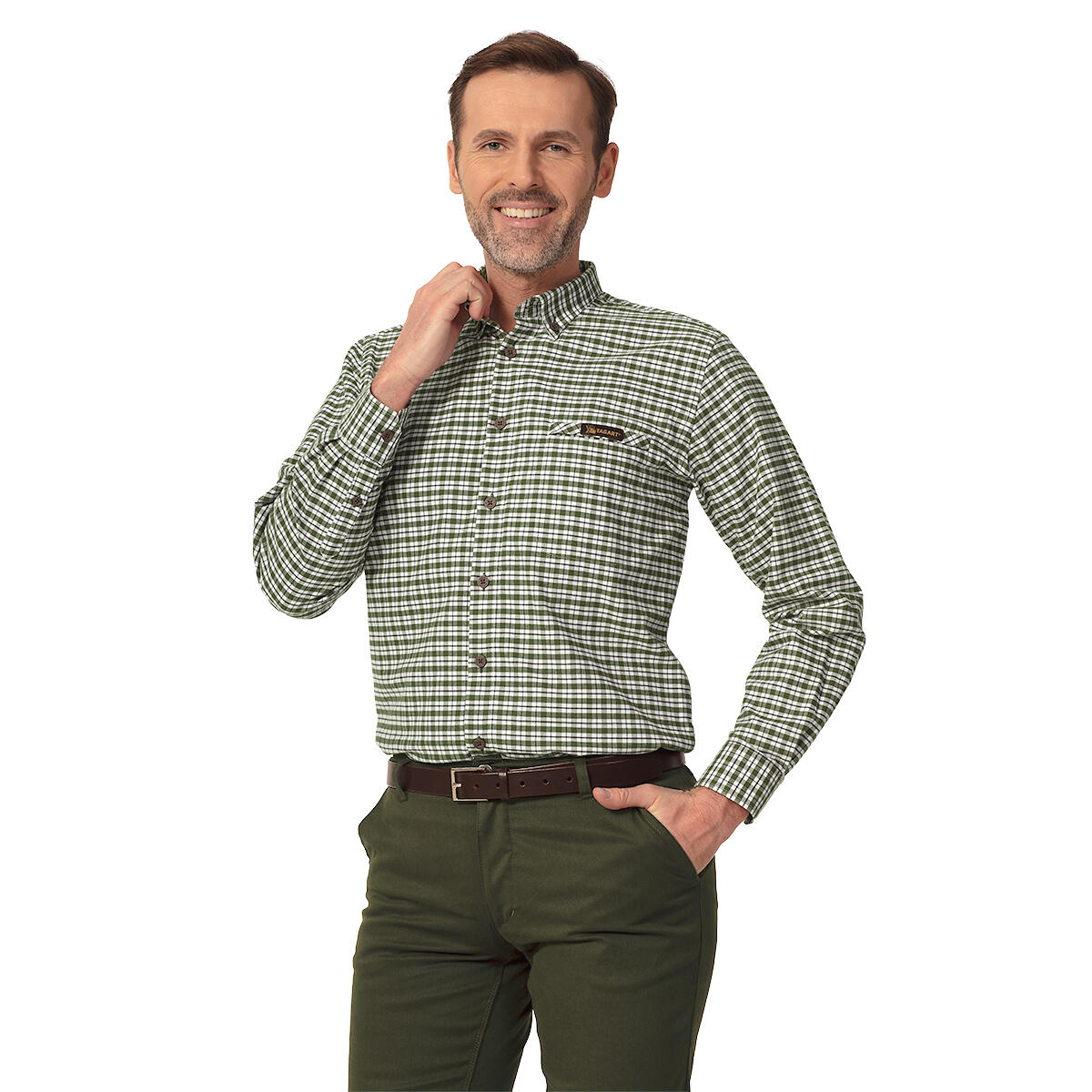 TAGART Herren Jagdhemd Tagart Spring  aus Baumwolle 100% Baumwolle