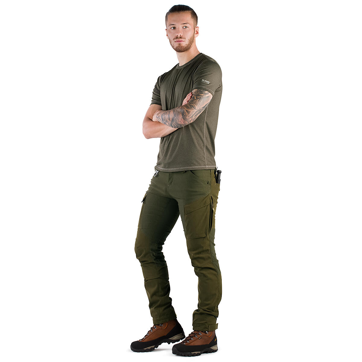 Pantalons de chasse Tagart Scout avec membrane et imperméabilité - Hommes 4/7