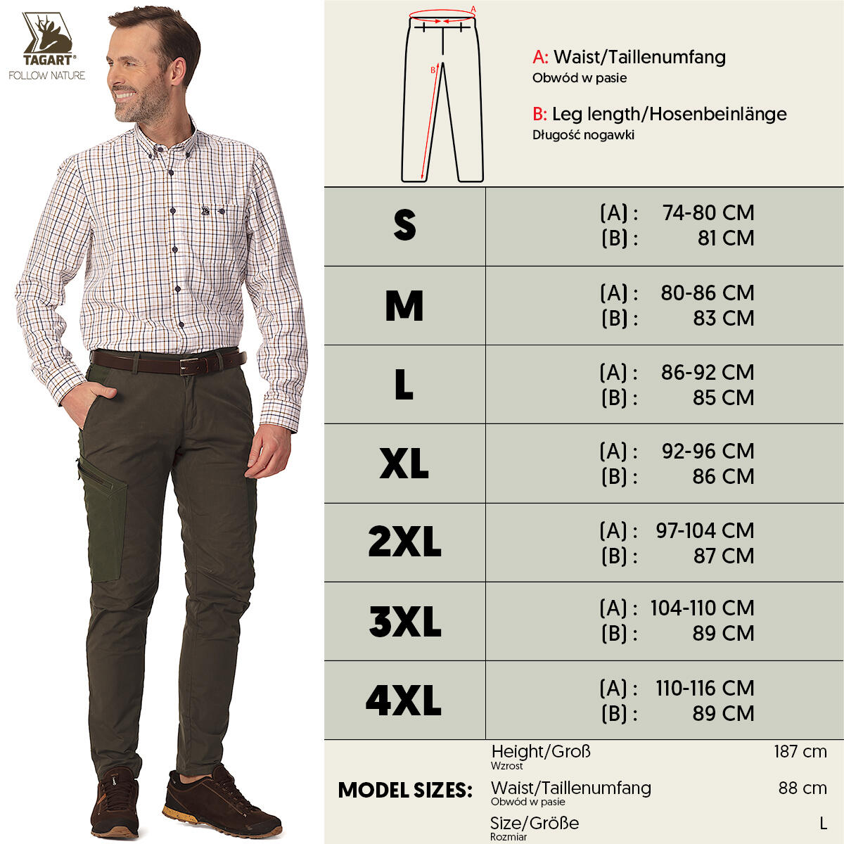 Pantalon de chasse pour homme Jump WR imprégné - pour homme 2/5