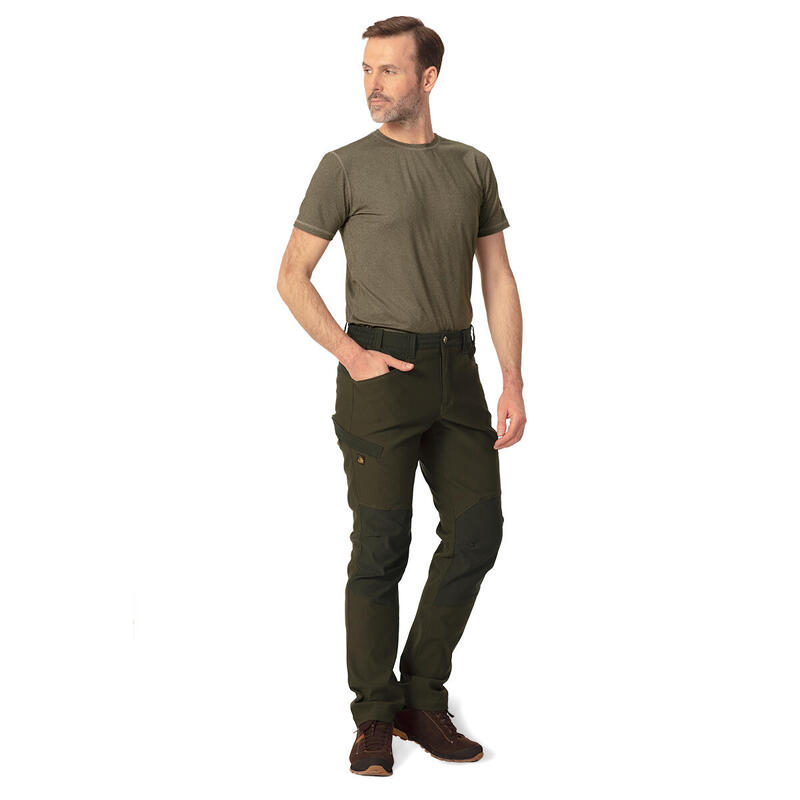 Spodnie myśliwskie męskie Tagart Cramp Pro Dark Green elastyczne