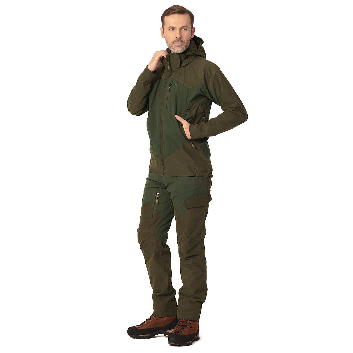 Veste de chasse Iron 2 Green respirante avec membrane pour homme 4/5