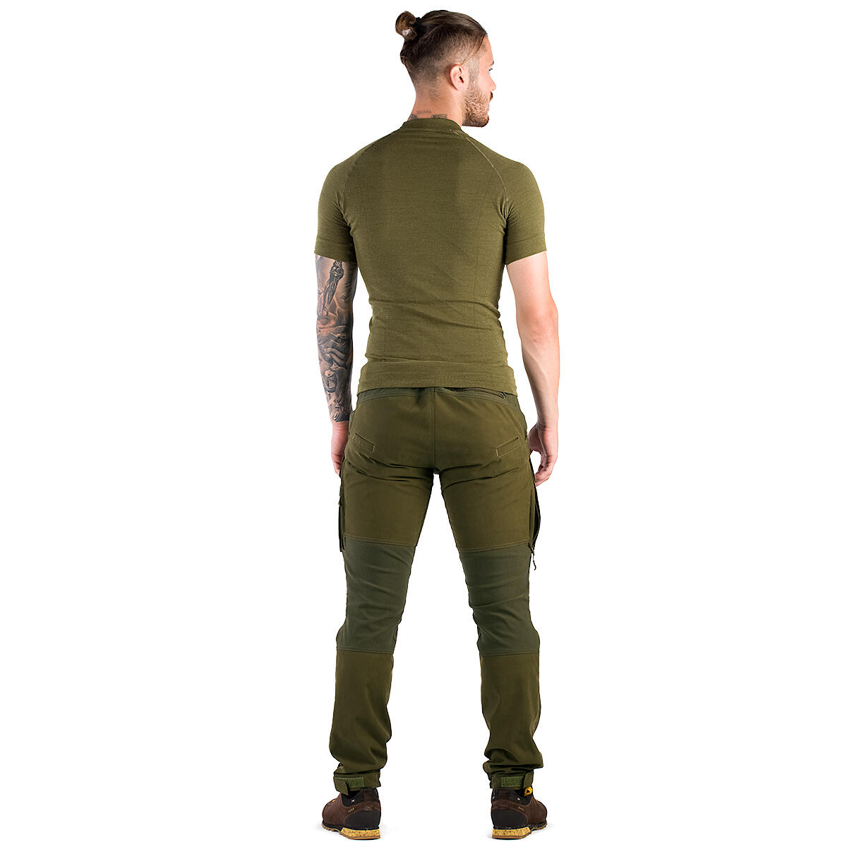 T-shirt thermoactif pour homme Tagart Greenland en laine mérinos 4/5