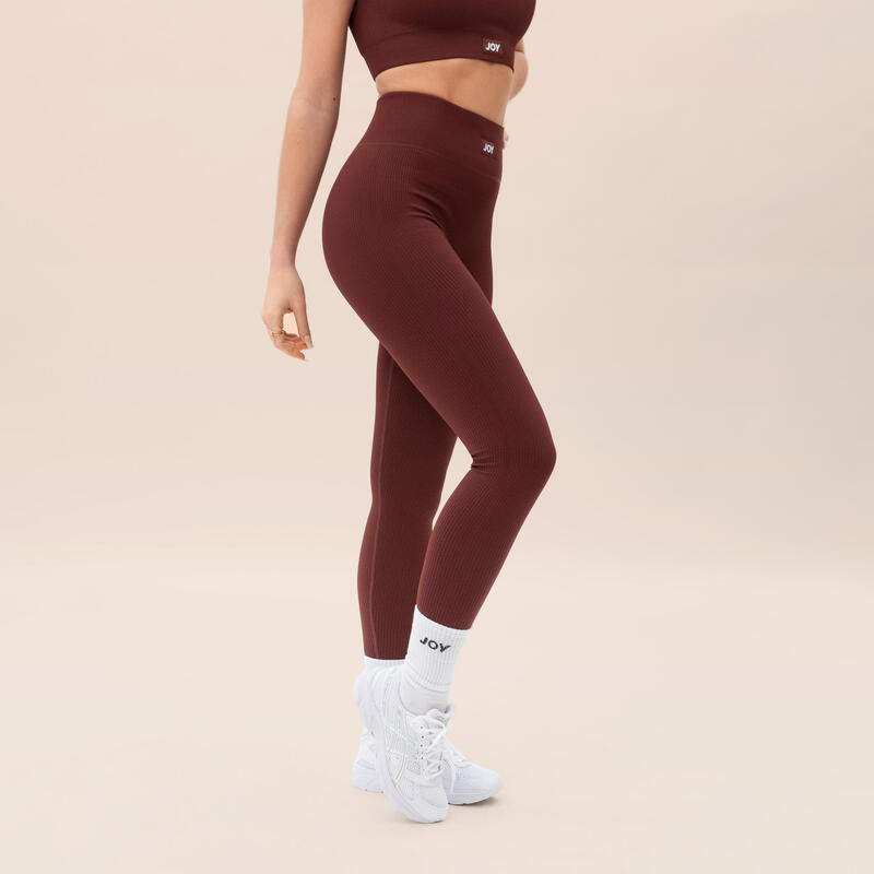 Leggings Mulher  Sweet Line - Castanho