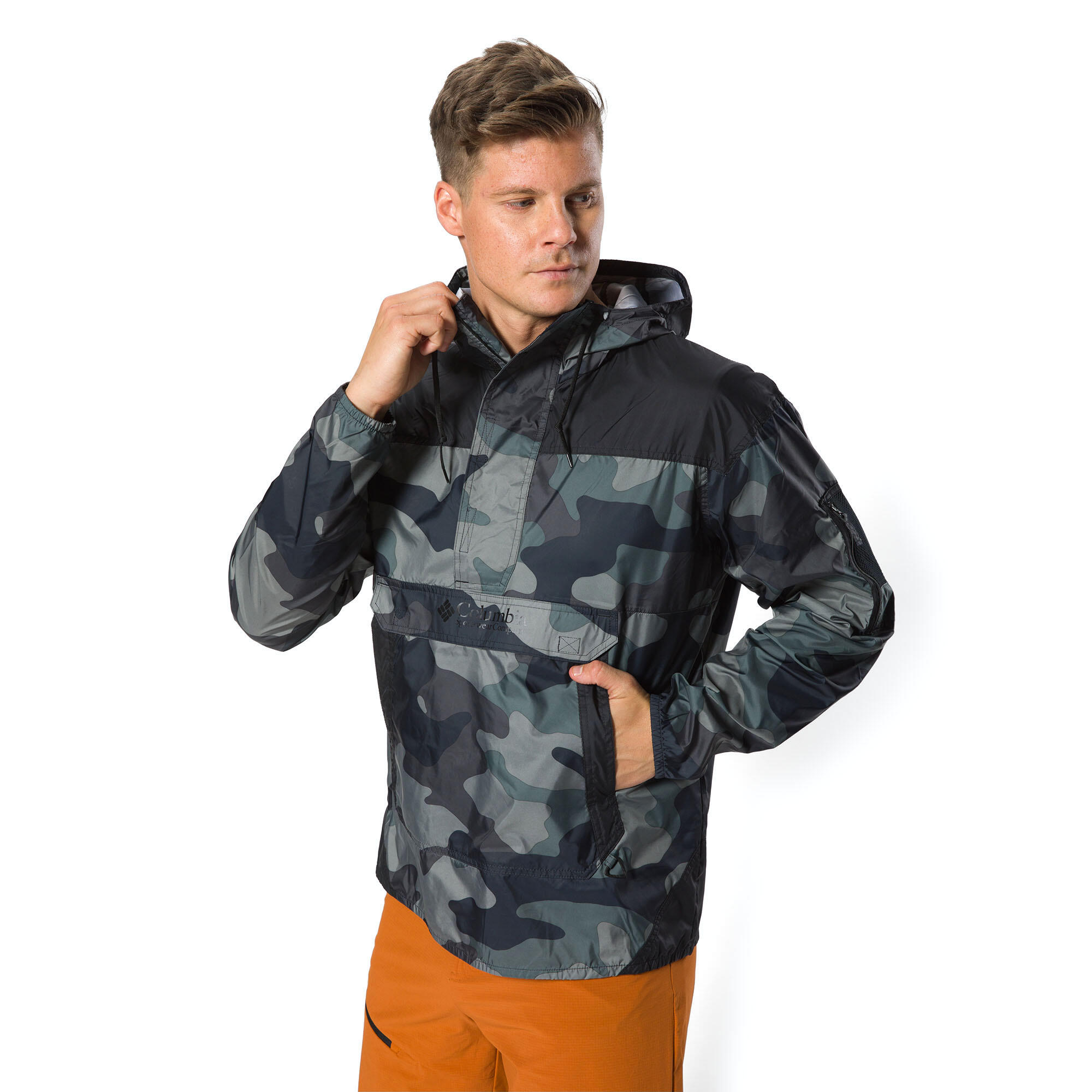 Columbia - Coupe-vent Columbia Challenger 009 Pour Hommes - Coupe-pluie - Gris - 36 Xs - Decathlon