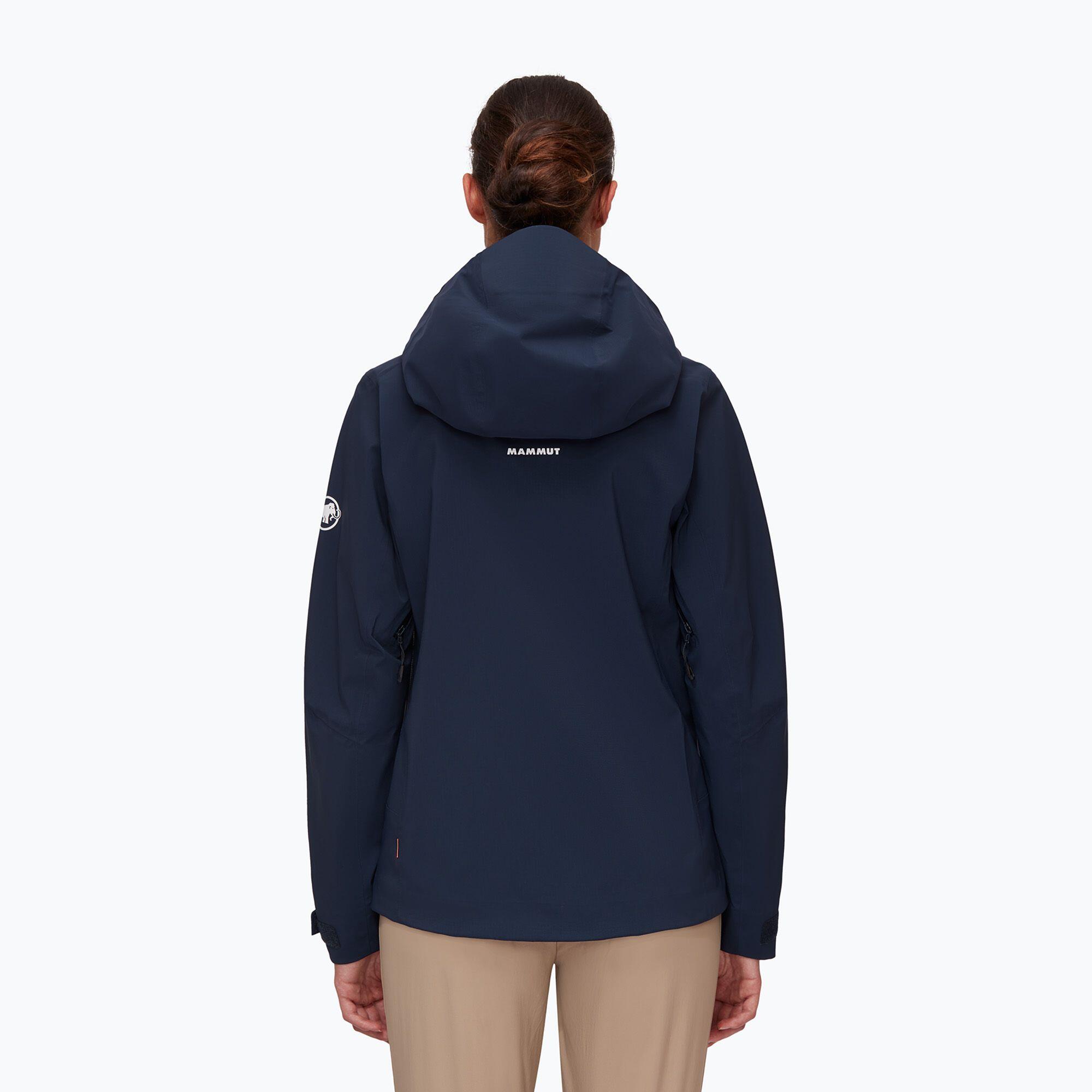 Chaqueta de lluvia para mujeres Mammut Alto guía HS encapuchado 2/5