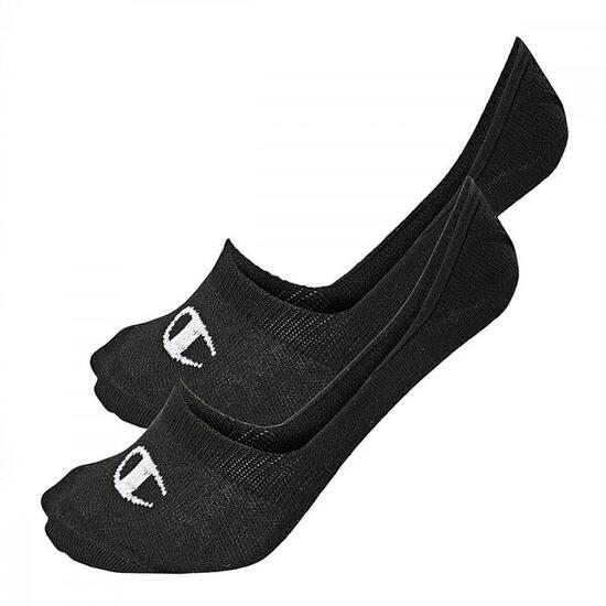 Chaussettes Invisibles Homme/Femme Noir Champion