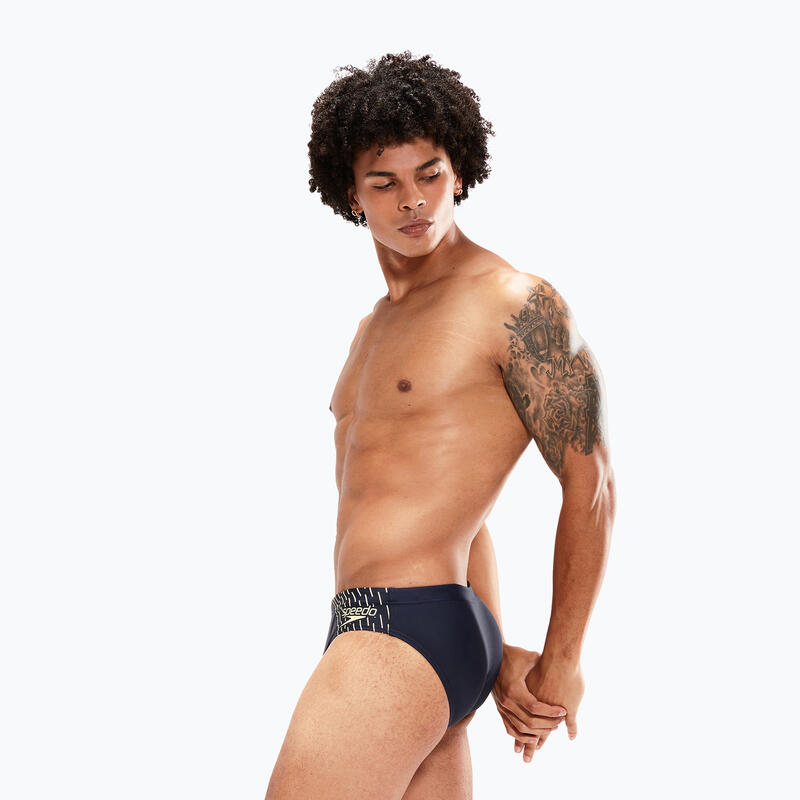 Slip da bagno da uomo Speedo Medley Logo 7 cm Slip