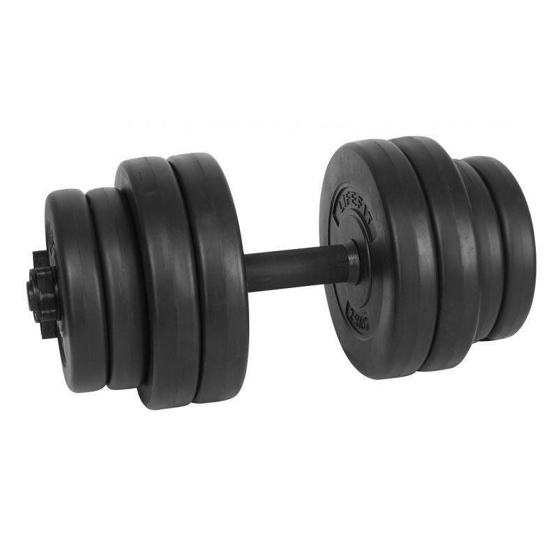 Set Gantera Strong - 15 Kg, Negru