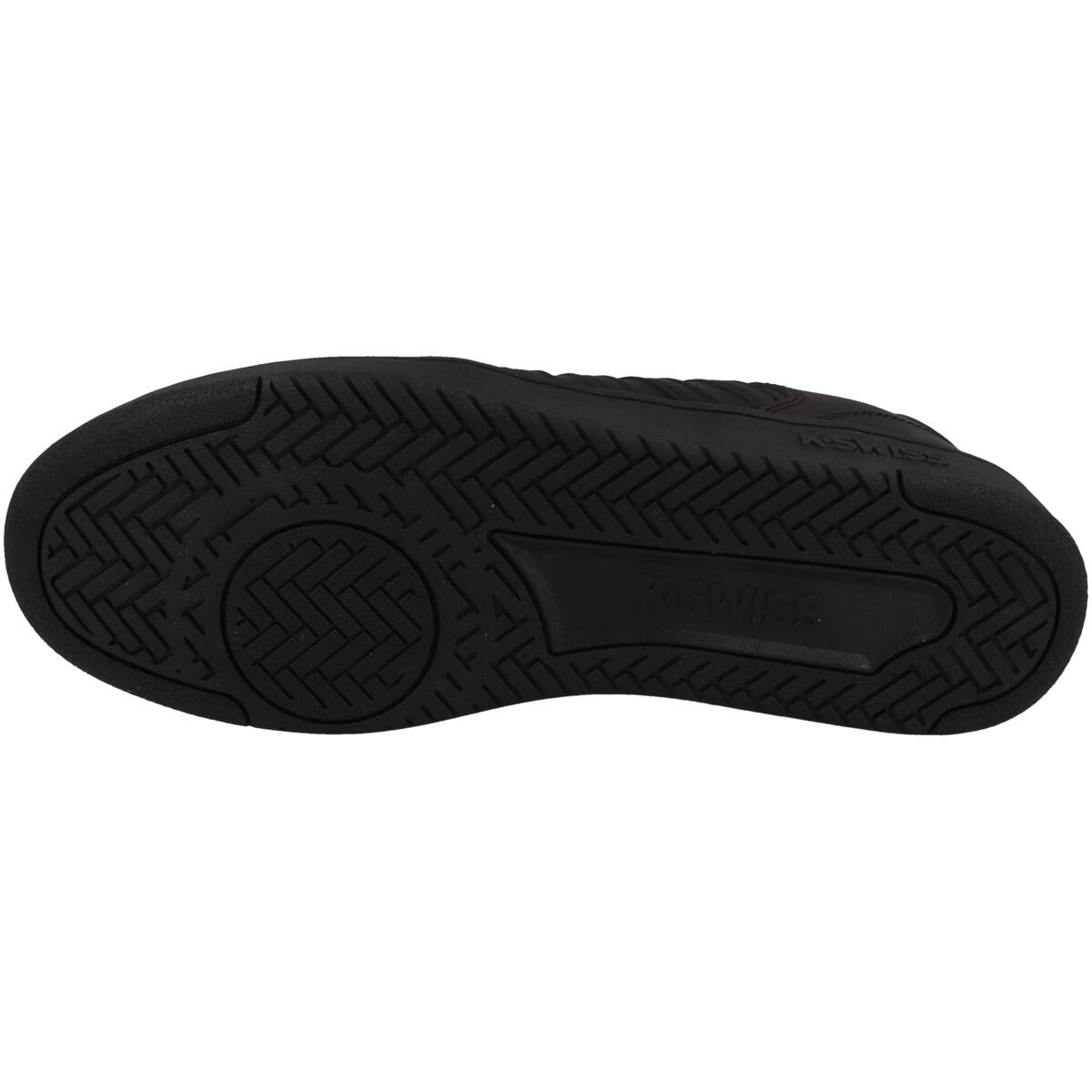 Zapatillas K‑SWISS Court Palisades para hombre en negro de piel 5/7