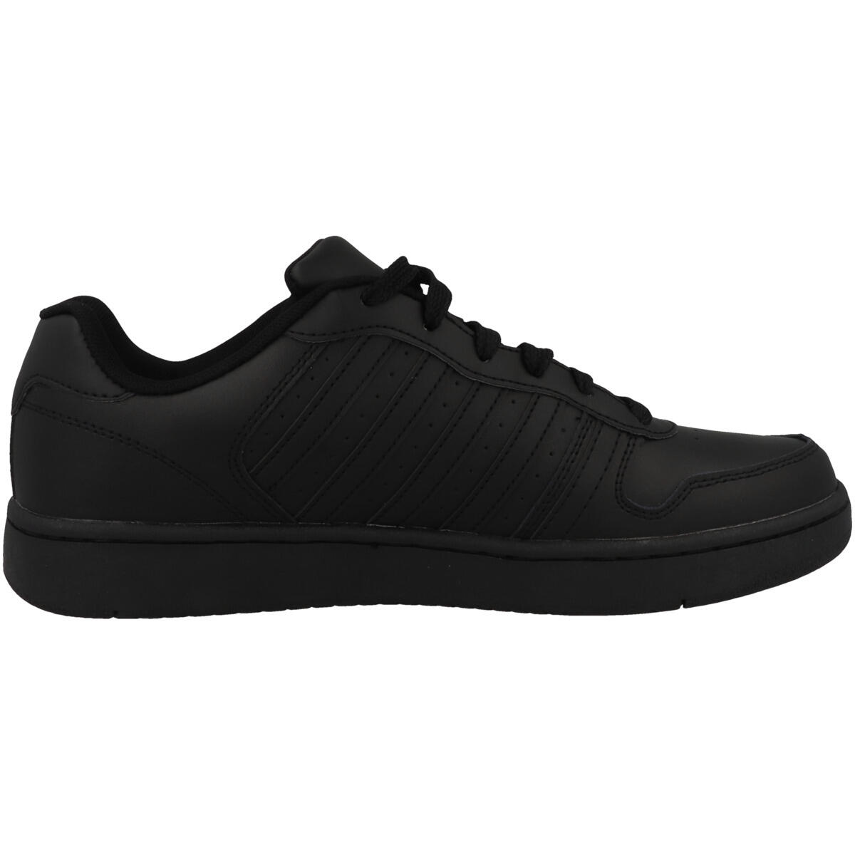 Zapatillas K‑SWISS Court Palisades para hombre en negro de piel 3/7