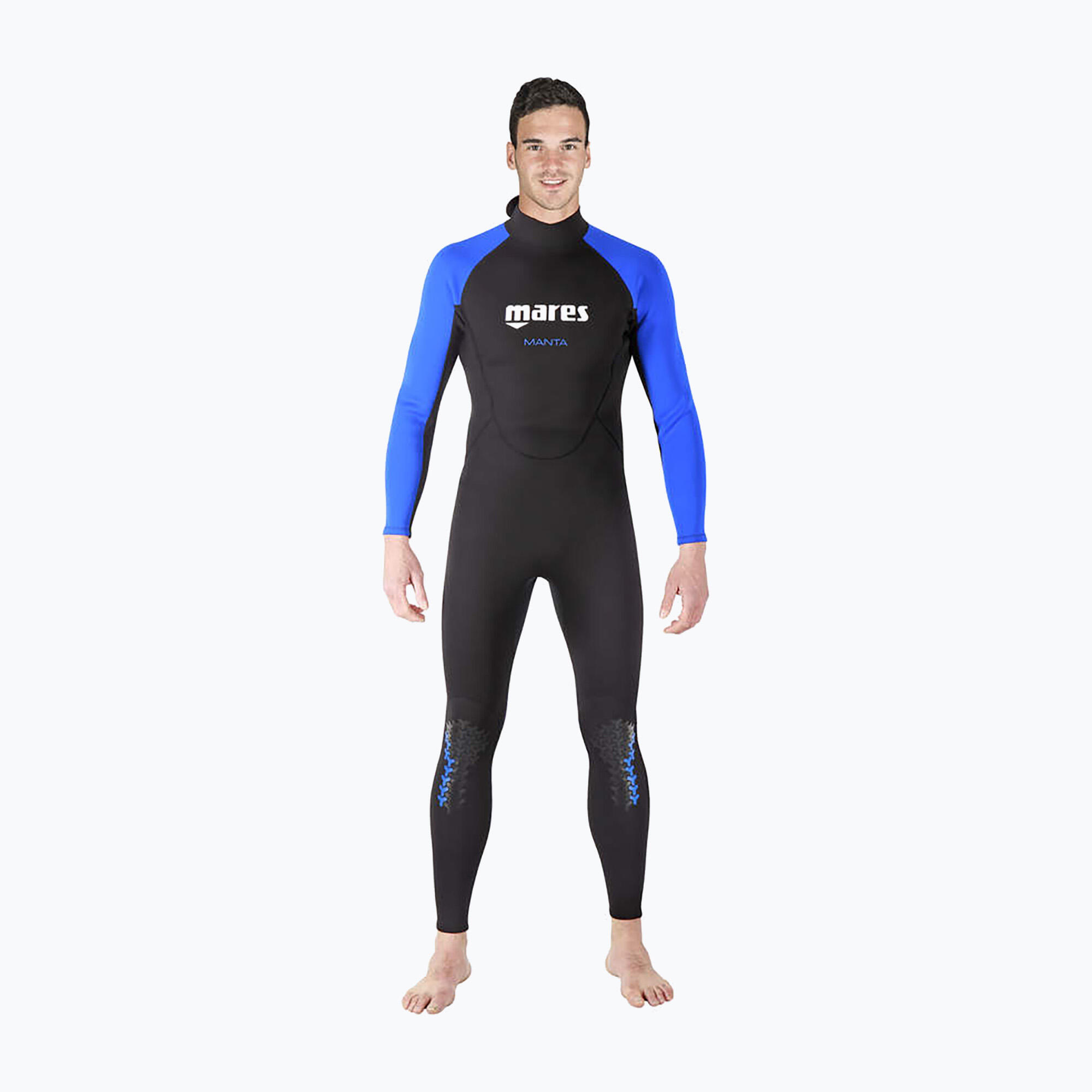 Snorkelpak Manta Heren Neopreen 2.2mm Rugrits Warm Water Snorkelen Vrijduiken 2/2