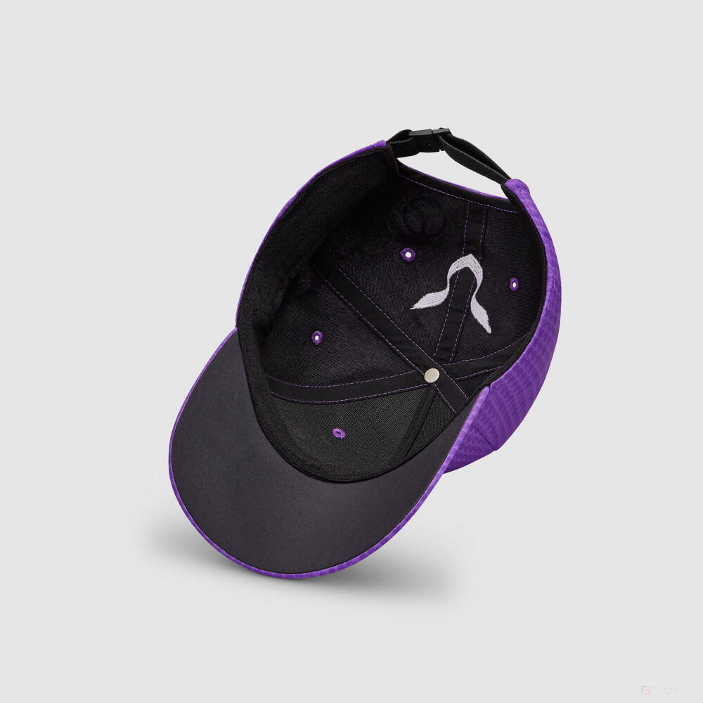 Gorra Infantil Mercedes Jr Map F1 Lh Col Driver Bb Cap Morado 4/4