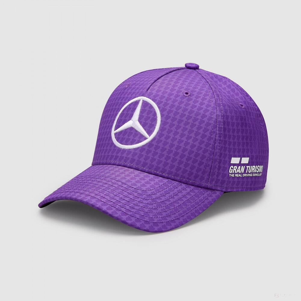 Gorra Infantil Mercedes Jr Map F1 Lh Col Driver Bb Cap Morado 2/4