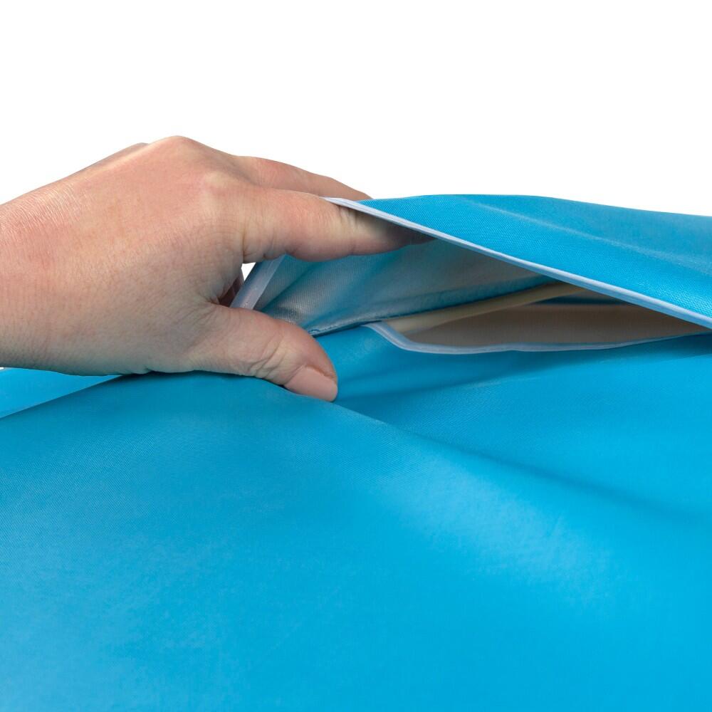 Aktive Parapluie de plage coupe-vent 8 mâts 200 cm bleu 5/7