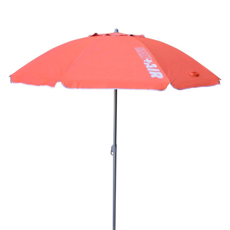 Guarda-sol  de praia corta-vento Ø200 cm com proteção UV50 Coral Aktive