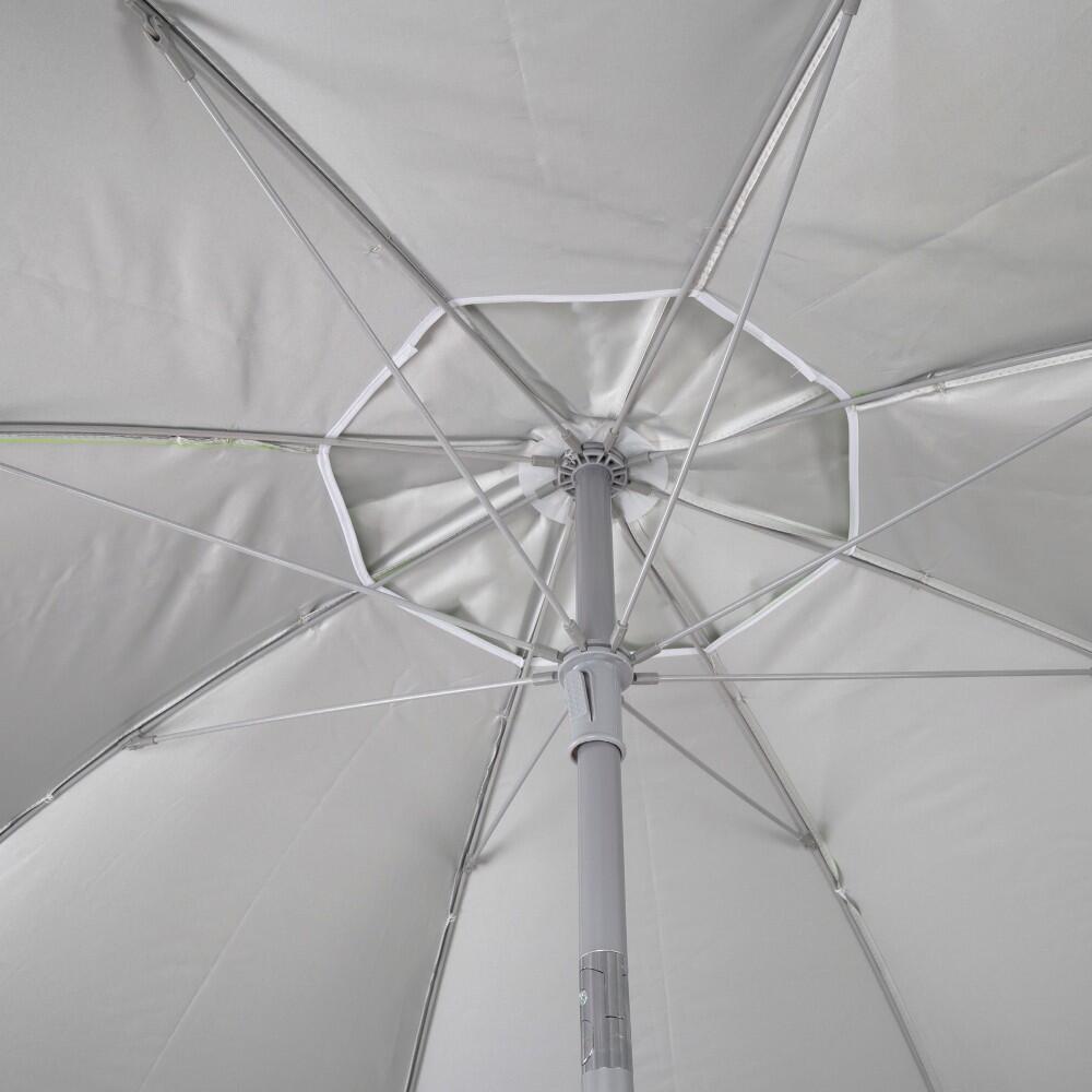 Aktive Parapluie de plage coupe-vent 8 mâts 200 cm corail 3/7