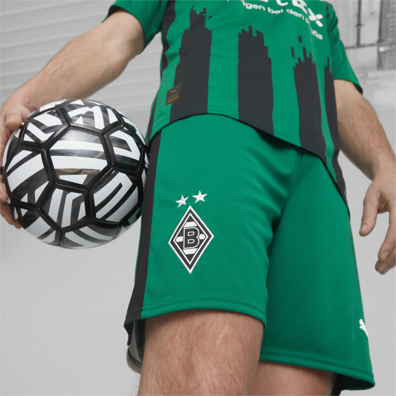 Borussia Mönchengladbach Fußballshorts Herren PUMA Power Green Black