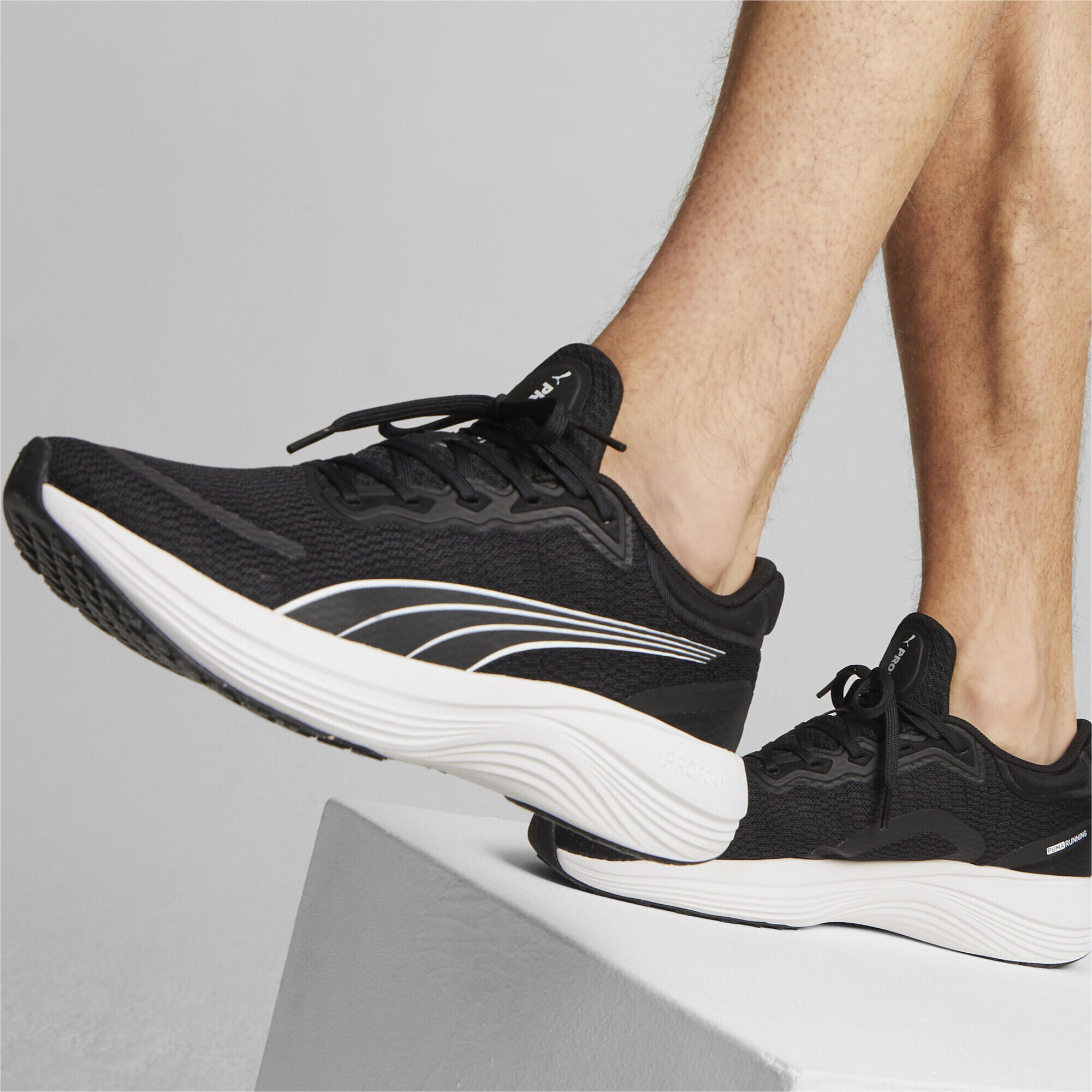 Scend Pro Laufschuhe Erwachsene PUMA Black White 2/7