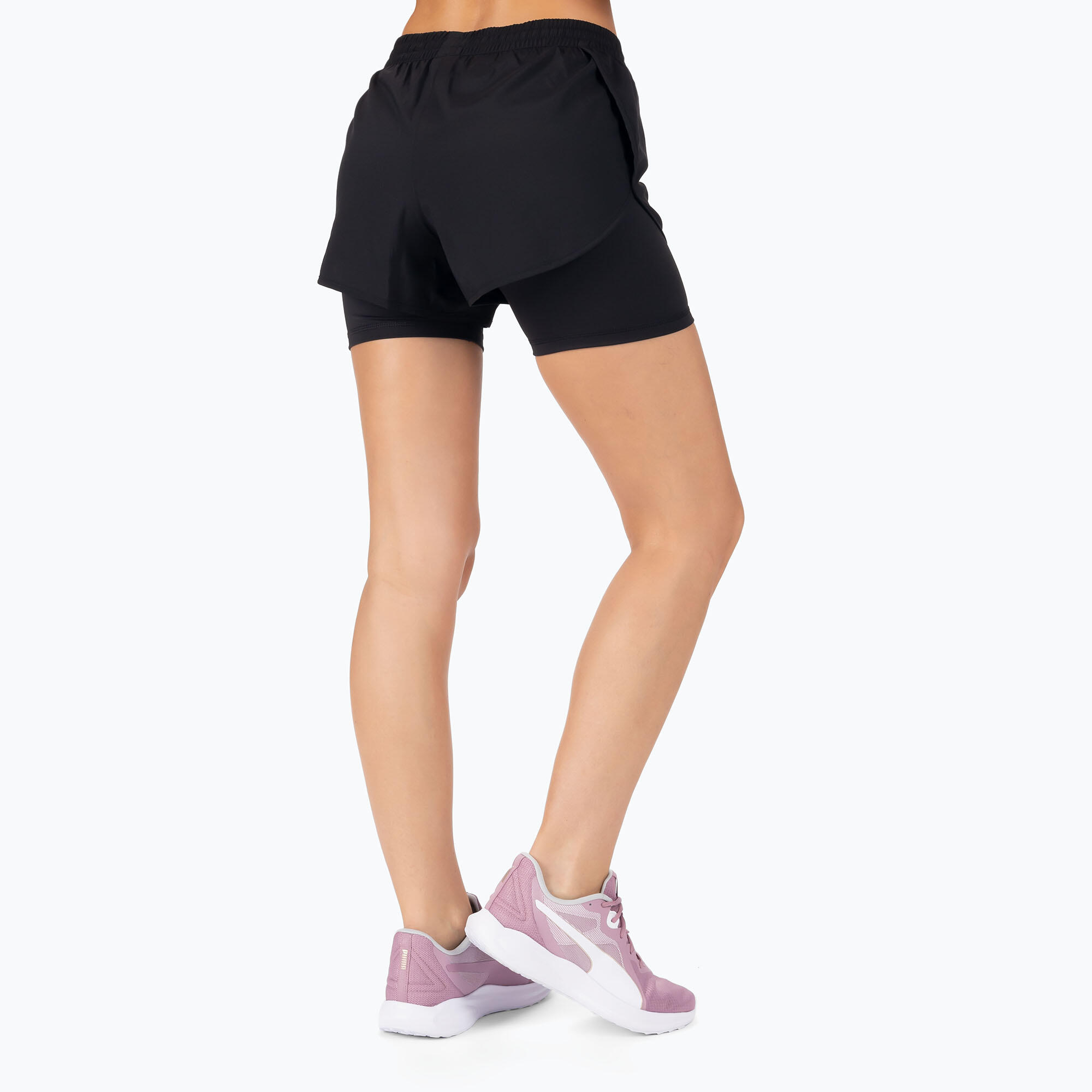 Shorts da running in tessuto 2 in 1 donna PUMA 3/6