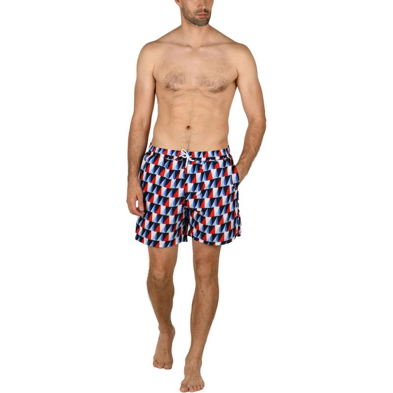 Shorts de baño Nautica Dorval 4, Multicolor, Hombre
