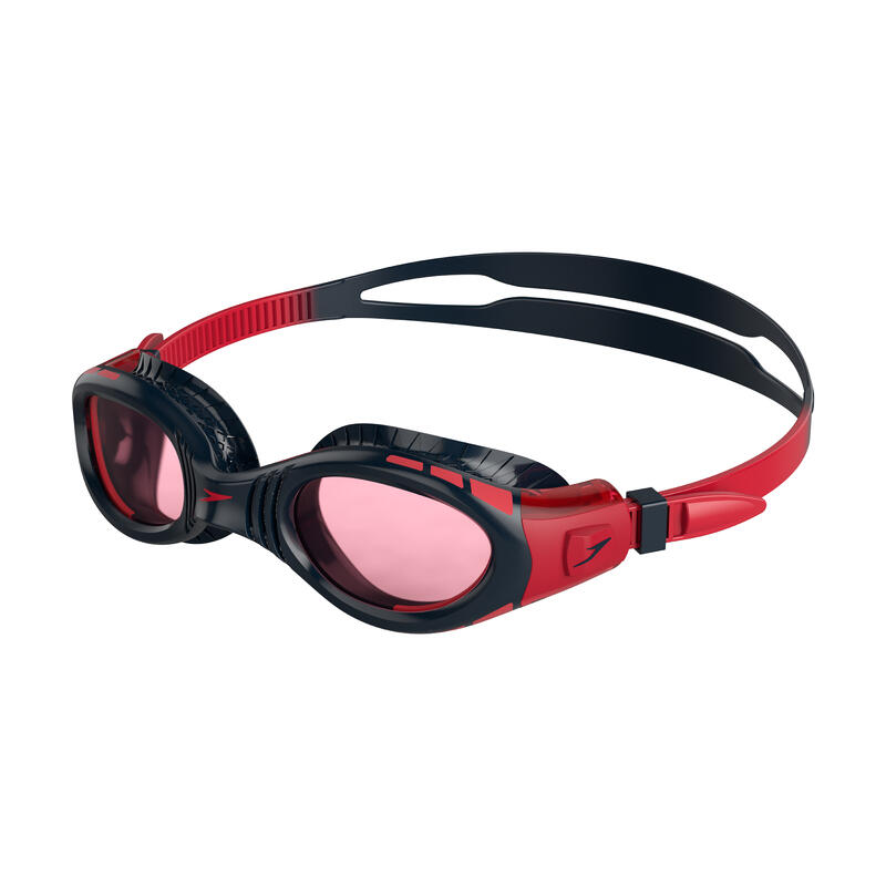 BIOFUSE FLEXISEAL JUNIOR (AGED 6-14) SWIMMING GOGGLES - RED