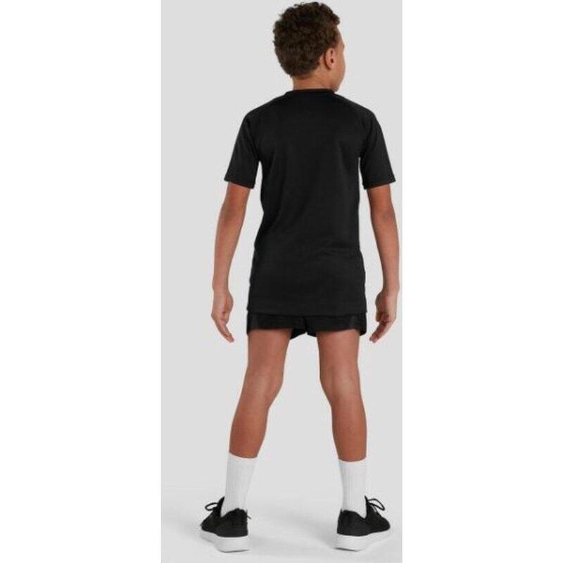 Maillot de sport rugby - Unisexe Enfants Noir