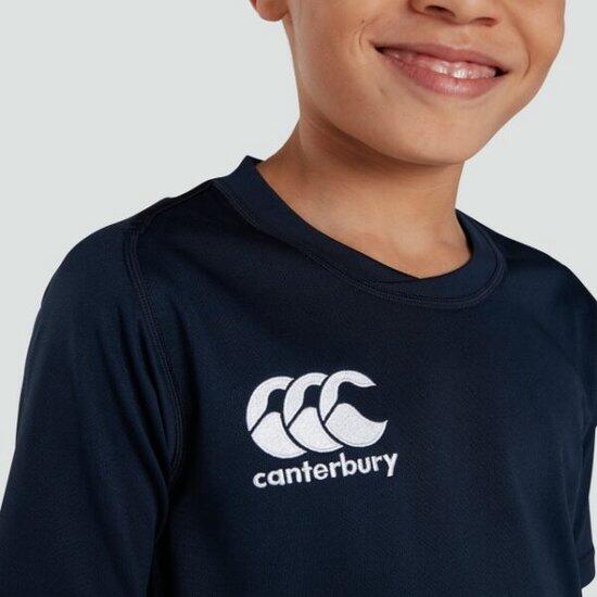 Rugby Sport Shirt - Unisex Kinderen Navy 2/4