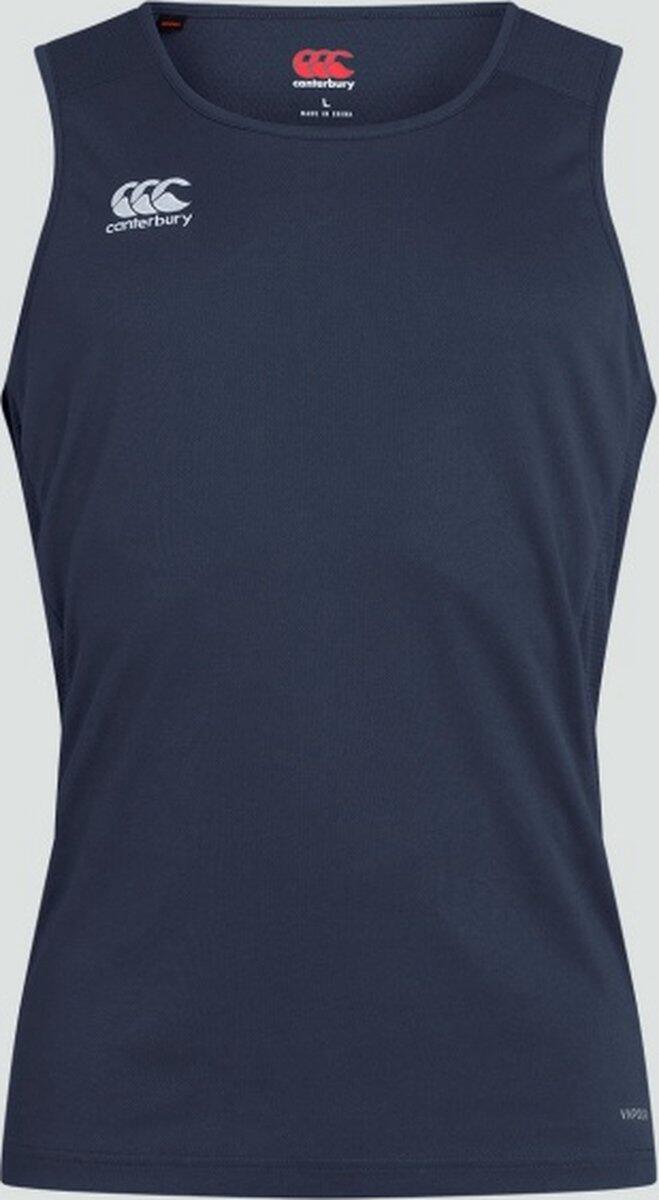 CANTERBURY Rugby Sport T-Shirt - Heren Volwassenen Navy