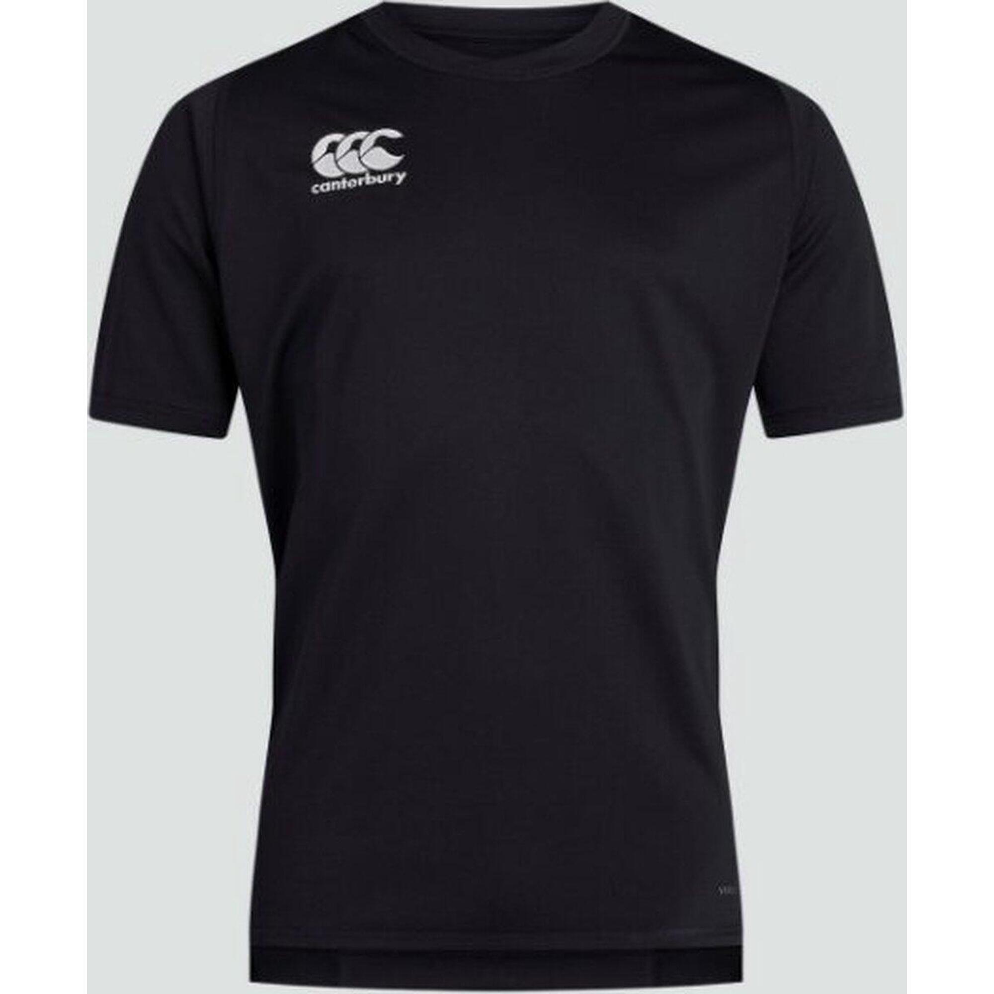 Canterbury - Maillot De Sport Rugby - Hommes Adultes Noir - T-shirt Manches Courtes - Noir - 60 - Decathlon