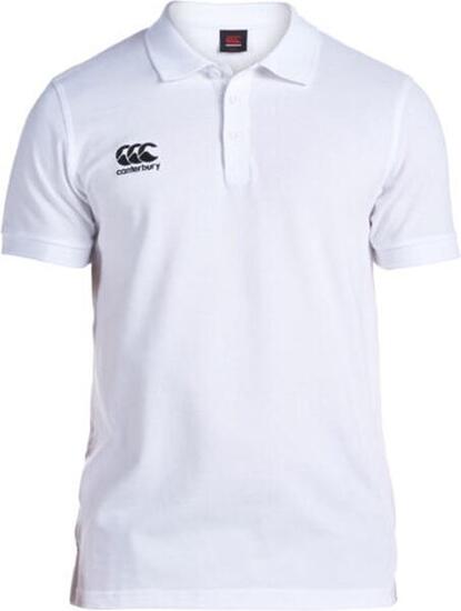 Polo de rugby - hommes Adultes Blanc