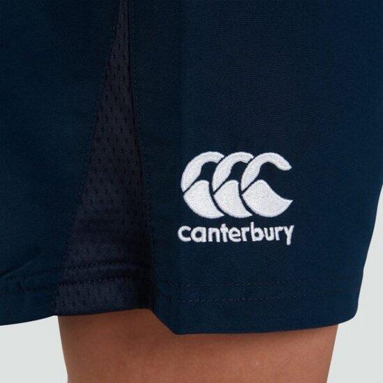 Short rugby CANTERBURY bleu 32" taille L EXCELLENT ETAT