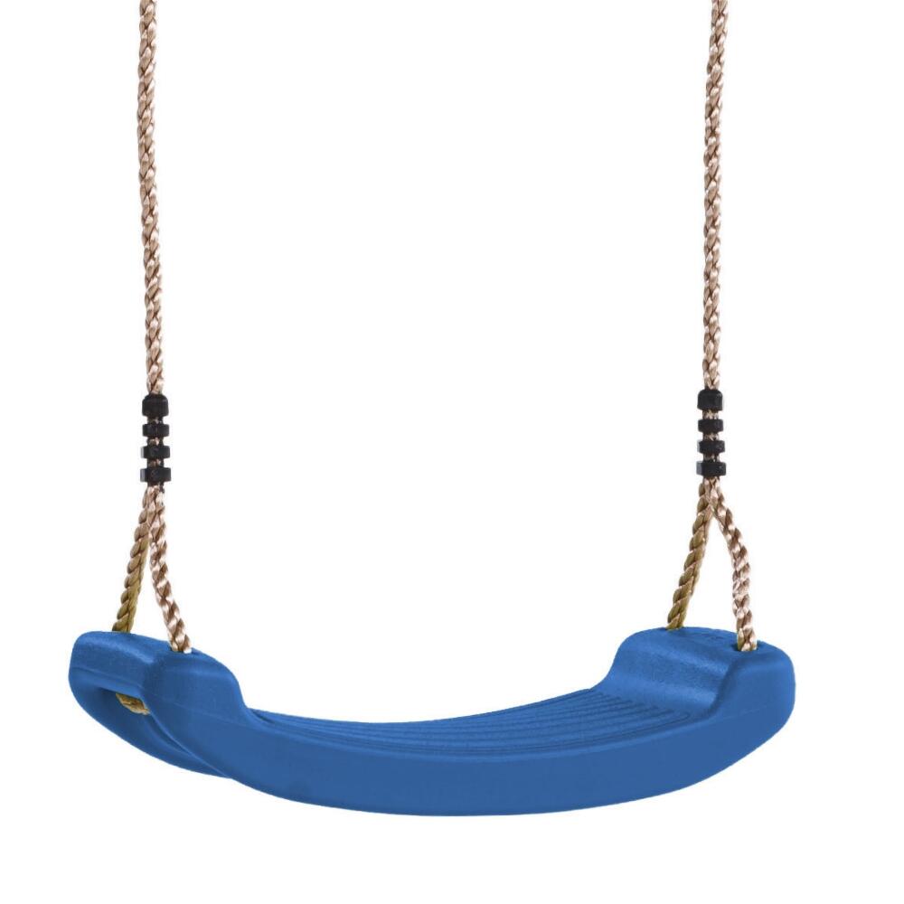 WICKEY Schommelaccessoires Plastic schommelzitje voor speeltoren - blauw