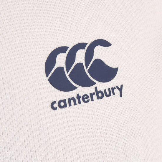 Rugby Sport Shirt - Heren Volwassenen Wit 3/4