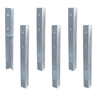 Bodenanker Erdanker Winkelanker-Set SolidLock 6 Stk.