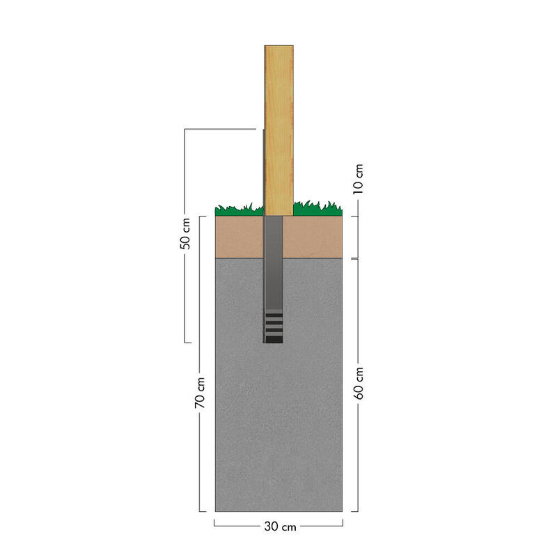 SolidLock Lot de 10 ancrages d'angle avec Bâche Anti-Mauvaises Herbes