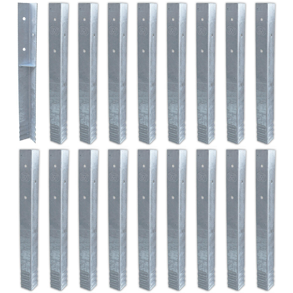 Wickey - Solidlock Lot De 18 Ancrages D'Angle Pour Tours De Jeu - Kit De Fixation - Gris - Taille Unique - Decathlon