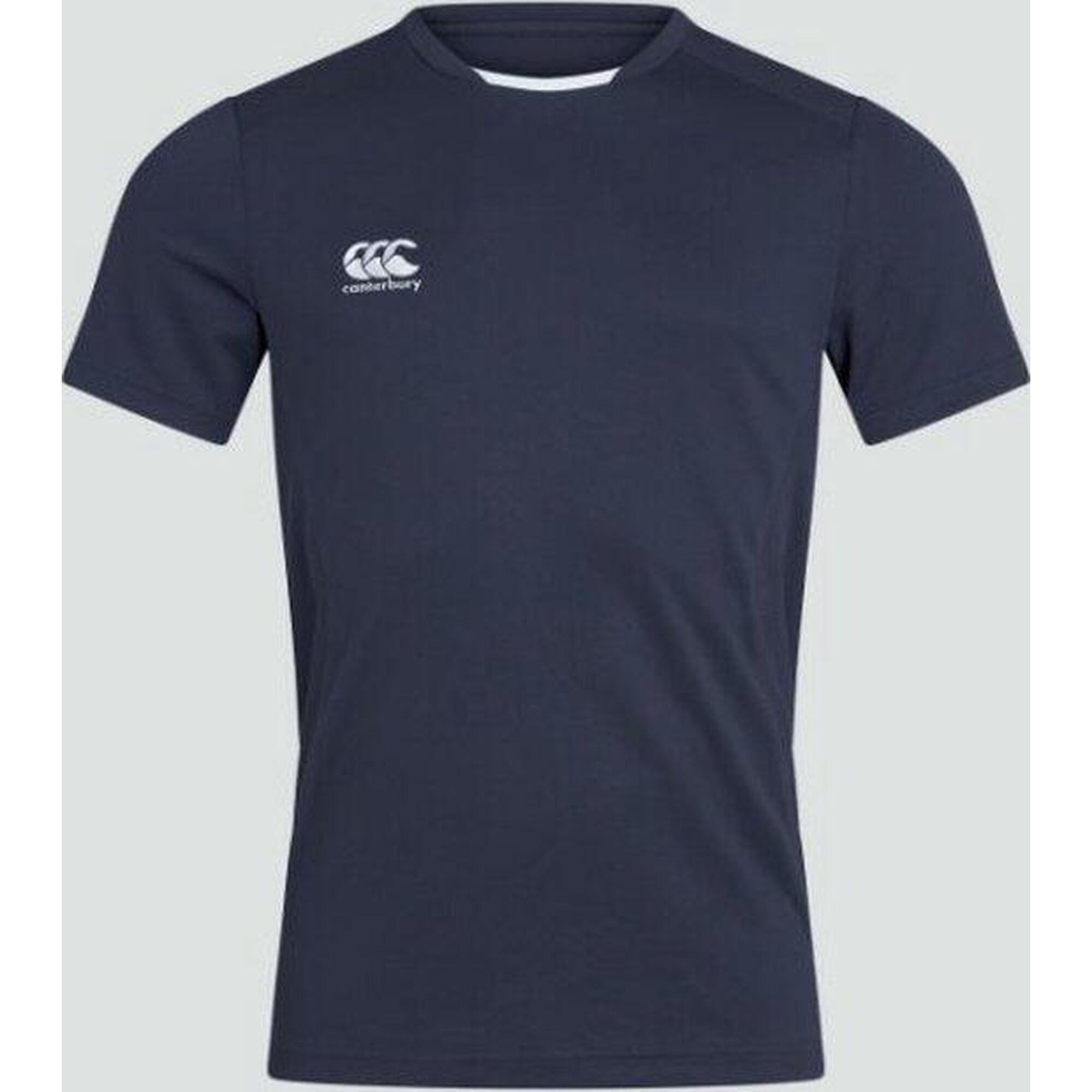 T-shirt sport rugby - hommes Adultes Marine