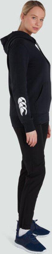 Sweat à capuche rugby - femmes Adultes Noir 5/5
