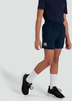 Rugby sport shorts - unisex kinderen zwart