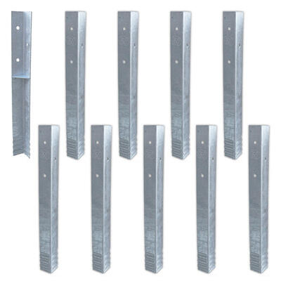 Bodenanker Erdanker Winkelanker-Set SolidLock 10 Stk.