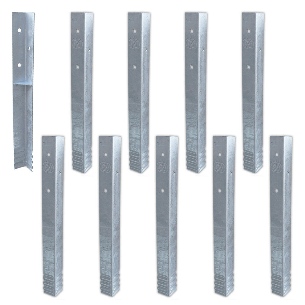 Wickey - Solidlock Lot De 10 Ancrages D'Angle Pour Tours De Jeu - Kit De Fixation - Gris - Taille Unique - Decathlon