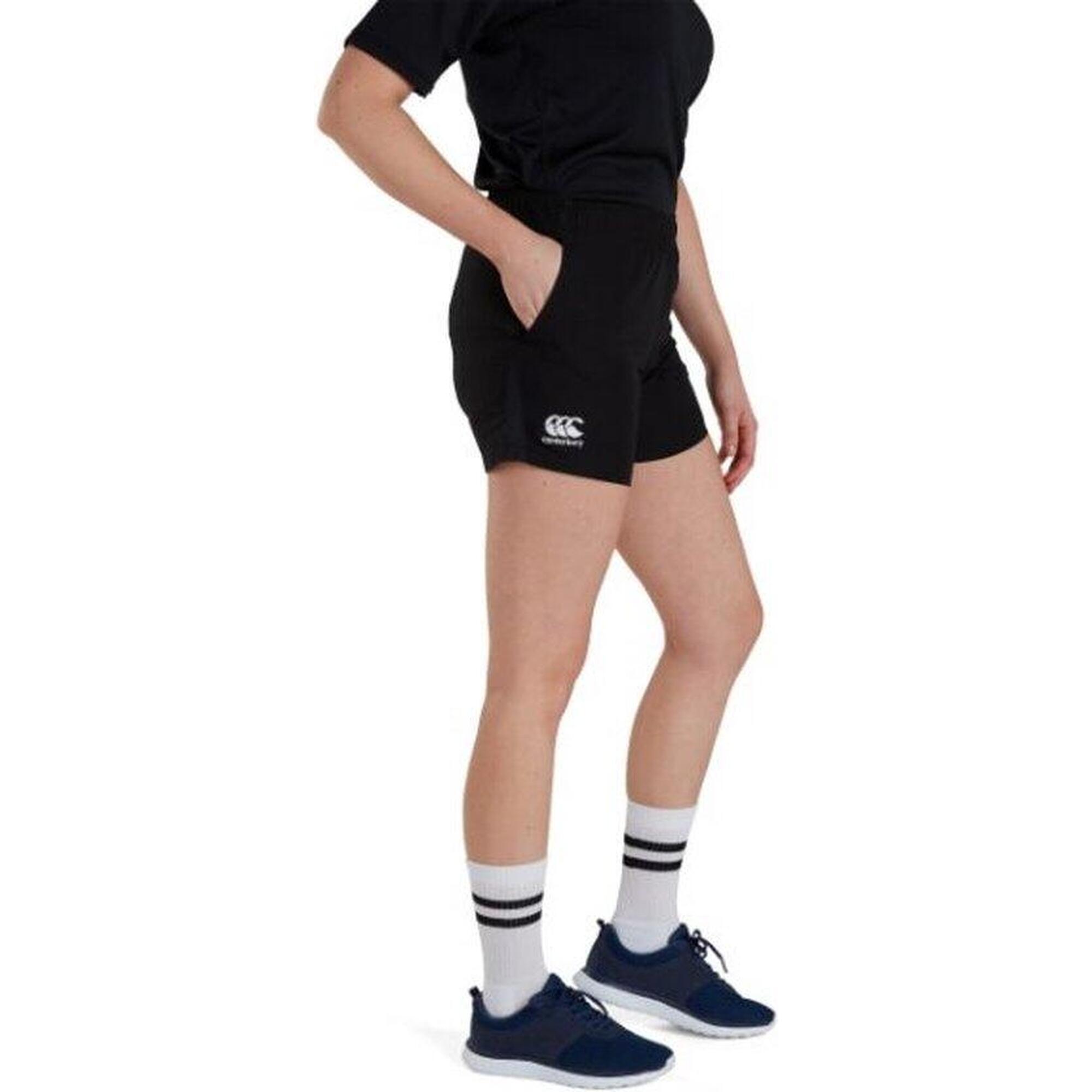 Short de rugby - femmes Adultes Noir