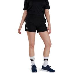 Rugby Korte Sportbroek - Vrouwen Volwassenen Zwart